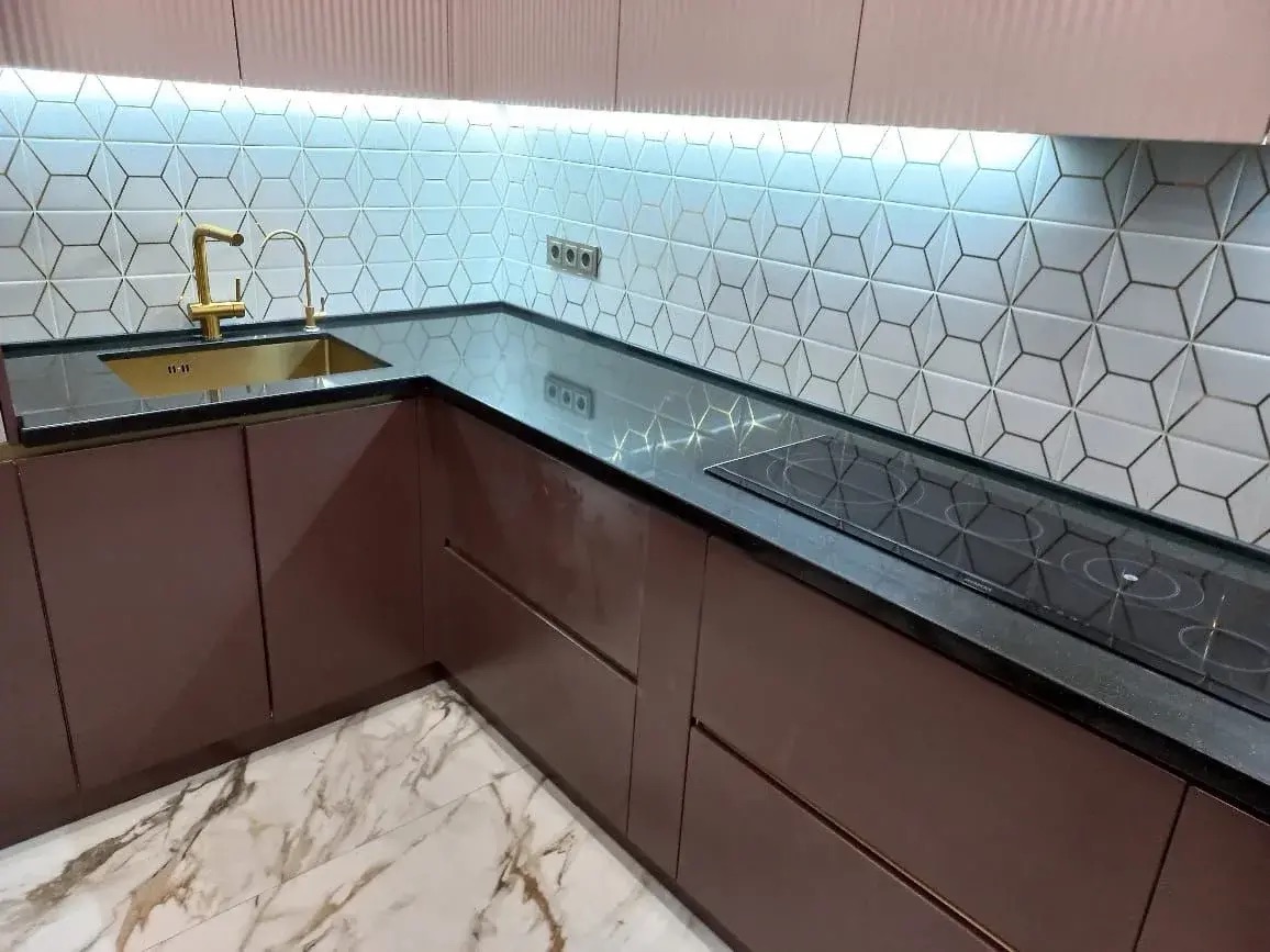 Столешница из искусственного камня — работа 1